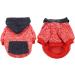 Waterproof Winter Dog Coat | Warm Jacket & Sweater for Puppies | Fleece Hoodie for Medium Dogs | XL 1107Debkb-Red - Buy Online on GoSupps.com