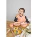 L SSIG Baby Silicone Bibs (2 pcs) - Toddler Bibs with Drip Tray Dishwasher Safe Blue/Beige - Buy Online on GoSupps.com