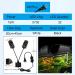 WEAVERBIRD Aquarium Light Double Head Model-X7 Gemini Fish Tank Light 15W 32 LED Planted Clip Lamp for 6mm Thick Fish Tanks - Buy Online on GoSupps.com