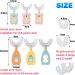 JSTHHT U-Shape Children's Toothbrush - Silicone Head Cartoon Design All-Round Massage Cleaning for Ages 2-6 - Buy Online on GoSupps.com