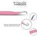 SIVOTE Fiber Tips Volume Tweezers Set of 3 - 90 Degree, Volume Boot, Pastel Colors - Buy Online on GoSupps.com