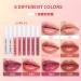 Hydrating Lip Gloss Set - 6 Moisturizing Colors | Long-Lasting Glossy Lip Oil | Nourishing & Glow - Buy Online on GoSupps.com