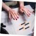 Mikinona 50pcs Nail Sponge Manicure Supply Nail Art Eyeshadow Manicure Art Brush Nail Modification Brush Practical Manicure Brush Manicure Art Tool Nail Beauty Brush Nail Beauty Tool - Buy Online on GoSupps.com