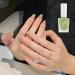 Nail Polish Green Varnish Gel Long Lasting Quick Dry Nail Neutral No Need Cure Chip-resistant Nail Varnish Pastel Large Volume 10ML Easy to Apply Nail Polish Gift for Women & Girls - Buy Online on GoSupps.com