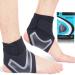 Beister 1 Pair Ankle Support Breathable Neoprene Compression Ankle Brace for Men and Women Elastic Sprain Foot Warp for Sports Protect Arthritis Plantar Fasciitis Achilles tendonitis Recovery Black-2 XL