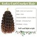 GoGo Curl Crochet Hair 10 Inch 8 Packs Water Wave Short Beach Curl Synthetic Deep Twist Extensions T30 - Buy Online on GoSupps.com