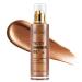 Body Shimmer Oil Long Lasting Shimmer Body Oil Face Brighten Glows Highlighters & Luminizers Body Makeup Shine Oil Body Oils for Face & Body Bronze Gold