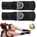1 pair of volleyball arms for women volleyball arm sleeves-forearm protection accessories for volleyball training sports under-sleeves wrist support with protective pad and thumb hole