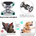 Heele Dog Crockery & Adjustable Dog Harness for Large Dogs - Front & Back Clips Neck Release - Buy Online on GoSupps.com