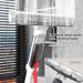RRRYYYZZ 75'' Spray Window Squeegee with Extension Pole with 4-Section Extension Pole 4 in 1 Window Washer Shower Squeeze for Glass Door and Tile with Sewage Collector and 5 Pads - Buy Online on GoSupps.com