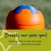 Tommee Tippee Insulated Sippy Cup Water Bottle for Toddlers 9oz 12m+ 3-Pack - Spill-Proof, Blue Orange - Buy Online on GoSupps.com