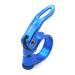 DEERU Aluminum Quick-Release Seat Post Clamp 31.8mm Bike Seat Clamp MTB Bike Road Bike Casual Bike Seatpost Clamp - Blue 31.8-blue
