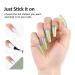 Burano Nail Foil Glue Gel Kit - 15ML x 2 Bottles with 40PCS Stickers | Nail Art Designer Adhesive Transfer Foil Gel for Gel Nails - Buy Online on GoSupps.com