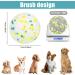 Indestructible Rubber Dog Ball Toys - Durable Interactive Training Balls for Small Medium & Large Dogs (2 Pieces) - Buy Online on GoSupps.com