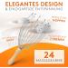 Edelfeld Original Head Massage Spider - 24 Fingers Bamboo Grip | Sustainable 2-Level Head Massager - Elegant Feel-Good Crawler - Buy Online on GoSupps.com