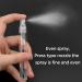 SAVITA 5PCS 10ml Clear Spray Bottle Set for Perfume Atomizer - Refillable, Small Glass Containers for Essential Oils and Personal Beauty Care - Buy Online on GoSupps.com
