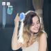 IEHOME 8 PCS Exfoliating Back Scrubber Set: Shower Loofahs, Scalp Massager, Shampoo Brush, Glove - Blue - Buy Online on GoSupps.com