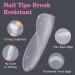 Yueshop 240PCS Soft Gel Full Cover Matte Short Almond Nail Tips Kit - Break Resistant, Clear Gelly Gel, 15 Sizes - DIY Manicure & Salon Quality Nail Art - Buy Online on GoSupps.com