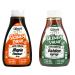 The Skinny Foods Twin Pack Maple & Golden Syrup Flavoured Dessert Topping Syrup, Sugar Free, Zero Calories