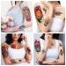 Watercolor Temporary Tattoos - Butterfly, Flower, Lion, Wolf, Dream Catcher Designs - 77 Sheets for Men, Women & Kids - Buy Online on GoSupps.com