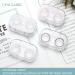 UpaClaire Contact Lens Case & Diving Kit - Leak-Proof Storage for Diving Contacts (1 Set) - International Shipping Available - Buy Online on GoSupps.com