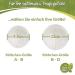 Baby Bliss Bamboo Still Inserts - Washable 14-Pack Contoured & Ultra-Suction Leak-Proof Extra Soft Durable (White/Beige 12cm) - Buy Online on GoSupps.com