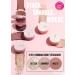 Kaja Eye Bento Collection - Bouncy Eyeshadow Trio in 17 Mauve Bouquet | Vegan & Cruelty-Free - Buy Online on GoSupps.com