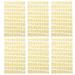 PATKAW Fake Nail Glue Sticker 6 Sheets Double-sided Nail Sticker Adhesive Super Sticky Tips False Nails Manicure Tape Fake Nails Tips DIY Nail Art Decoration