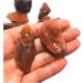 Natural Crystal Rough Natural Red Agate Stone Fish Tank Decoration Material of Agate Chalcedony Body Heathy Gemstone Specimen Collection Gift Home Decoration Natural Stones and Minerals (Color : 100g 1.5-4cm 100g - Buy Online on GoSupps.com