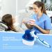 Supaway Dental Retainer Box - 2-Piece Prosthesis Container with Cleaning Brushes | Ideal for False Teeth Storage - Green & Blue - Buy Online on GoSupps.com