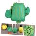 Healeved Bath Bouquet Cactus Body Scrub - Travel Loofah & Skin Cleaning Tool - Eco-Friendly Bath Ball - Green 1 Count - Buy Online on GoSupps.com