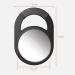 TASALON Unbreakable Hand Mirror with Handle - Anti-Slip Barber & Salon Mirror for Hair, Makeup, Shaving, Travel - Black - Buy Online on GoSupps.com