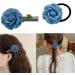 Muloo Woman Denim-Hairpin Flower Girls Blue Jeans Hair Clip Lady Hairgrips Fashion HairPin Thin Hair Accessory Girl Teen Decor - Buy Online on GoSupps.com
