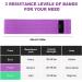 Knit Fitness Straps & Resistance Bands for Yoga Strength Training & Gymnastics - Green Purple Black Options Available | Worldwide Shipping - Buy Online on GoSupps.com