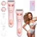 Dusk Razor for Women Dusk Glide Pro 3.0 2 in 1 Electric Shaver Razors for Women The Glide Pro 3.0 Razor Dusk Dusk Official Razor Dusk Glide Pro 3.0 Shaver (2PCS-Pink)