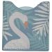 Draeger Paris 1886 Draeger-Flamingo mirror-Round pocket mirror for your birthday for all occasions-dimensions 8 5 cm x 8 cm 76005903 Small Small