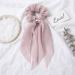 6-Piece Chiffon Floral Hair Scarf Bow Scrunchies Set for Women and Girls - Buy Online on GoSupps.com
