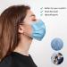 NU R 10pcs Multi Color 3 Ply Disposable Face Mask Mask with Filter Layer and Elastic Earloop Retail Sealed bags B-Blue - Buy Online on GoSupps.com