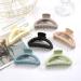 6 PCS Large Claw Clips for Thick Hair - Strong Hold Matte Hair Clips for Men and Women - Non-Slip Semicircle Hair Accessories for All Hairstyles - Buy Online on GoSupps.com