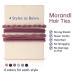 AIERSA 24 Pcs Morandi Hair Tie Bracelets - Boho Elastic Ponytail Holders for Women/Girls - No Damage Hair Elastics - Curly Hair Accessories - Buy Online on GoSupps.com