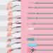30-Piece Nail Drill Bits Set | Ceramic and Diamond File Bits for Cuticle Removal, Acrylic, Gel Nails | Manicure Pedicure Kit with Storage Box - Buy Online on GoSupps.com