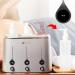 Master Massage Gen-II 3-Oil Bottle Warmer with Temperature Controller & LED Display | Includes 3 Dispenser Bottles for Massage Oils & Lotions - Perfect for Professional Therapy - Buy Online on GoSupps.com