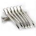 Hair Clips Set of 10 professional salon stainless steel hair clips hairdressing tools DIY hairdressing hair clips hair clips headdress accessories hair clips Blue Hair Clips