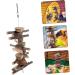 INOOMP Oral Biting Playthings Wooden Pet Chewing Balls Bunny Treats Comforting Teething Toy - Buy Online on GoSupps.com