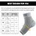 AVIDDA Plantar Fasciitis Compression Socks for Arthritis Pain Relief - Grey, Size L - Buy Online on GoSupps.com
