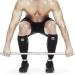 Rehband Neoprene Calf Bandage | Compression Shin Support for Deadlifts - Black (1 Pair) - Buy Online on GoSupps.com