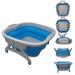 Lee Beauty Professional Large Foot Soaking Tub - Home Spa Bucket, Blue - Buy Online on GoSupps.com