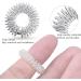 12-Piece Acupressure Finger Massage Rings - Anti-Stress Silver Rings for Relaxation & Wellness - Buy Online on GoSupps.com