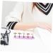 FRCOLOR 1 Set Nail Stand for Press on Nails Nail Color Showing Acrylic Nail Art Nail Holder for Painting Nails Nail Display Holder Press on Nail Holder Symphony Metal Bracket 12.8x3.9x3cm As Shown - Buy Online on GoSupps.com