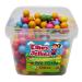 Ellies Jellies Bubblegum Balls 590g Tub Bubblegum Tutti Frutti Flavour Vibrant Coloured Extremely Popular Variety of Colours